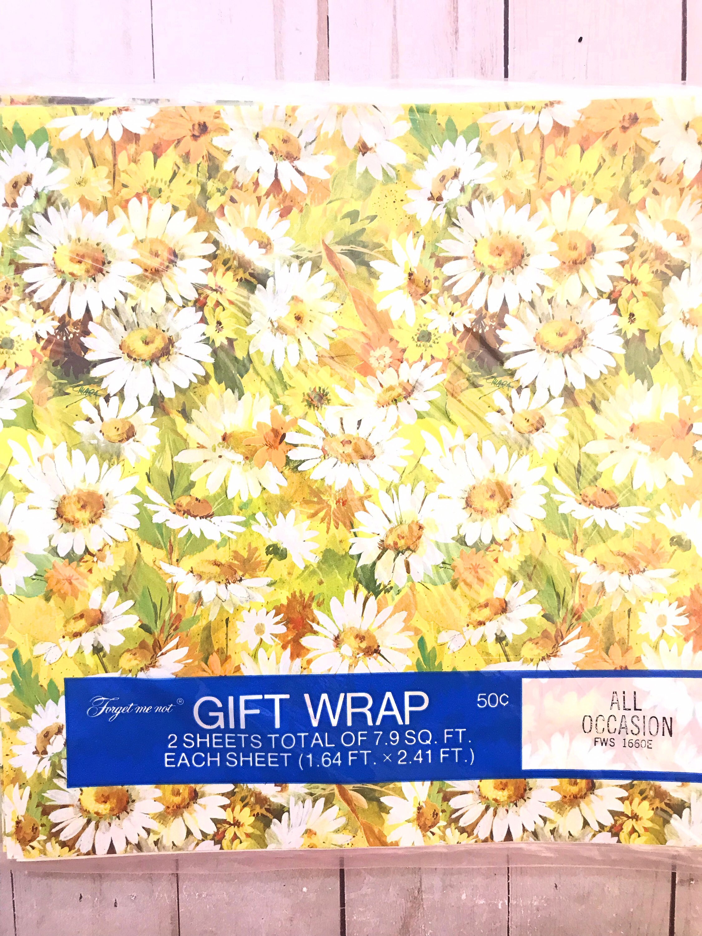 Vintage Wrapping Paper. Floral Wrapping Paper. All Occasion Etsy