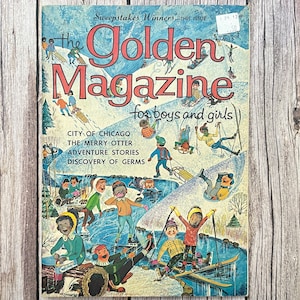 The Golden Magazine For Boys And Girls. Vintage Children&#39;s Magazine. January 1967.