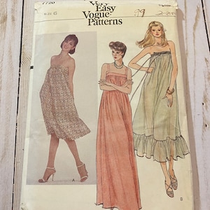 Vogue Sewing Pattern 7720 - Uncut - Vintage Dress