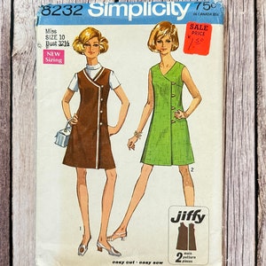 Simplicity Sewing Pattern 8232 - Uncut - Vintage Dress Or Jumper