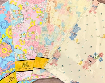 Carta da regalo vintage per neonati. Carta da regalo per baby shower.