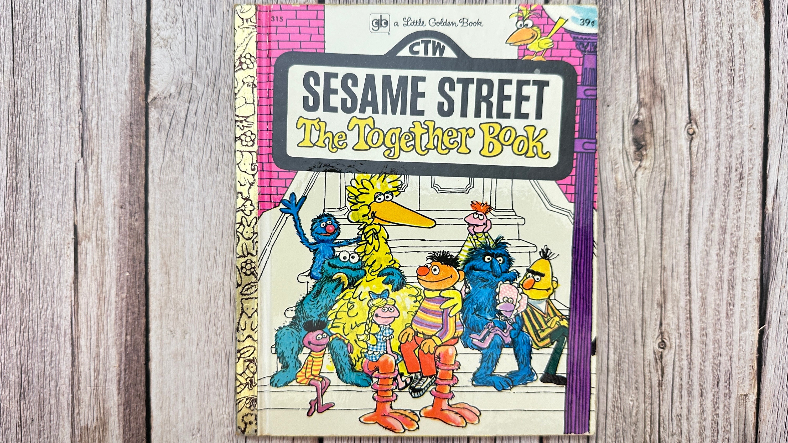 Vintage Sesame Street, the Together Book - Little Golden Book