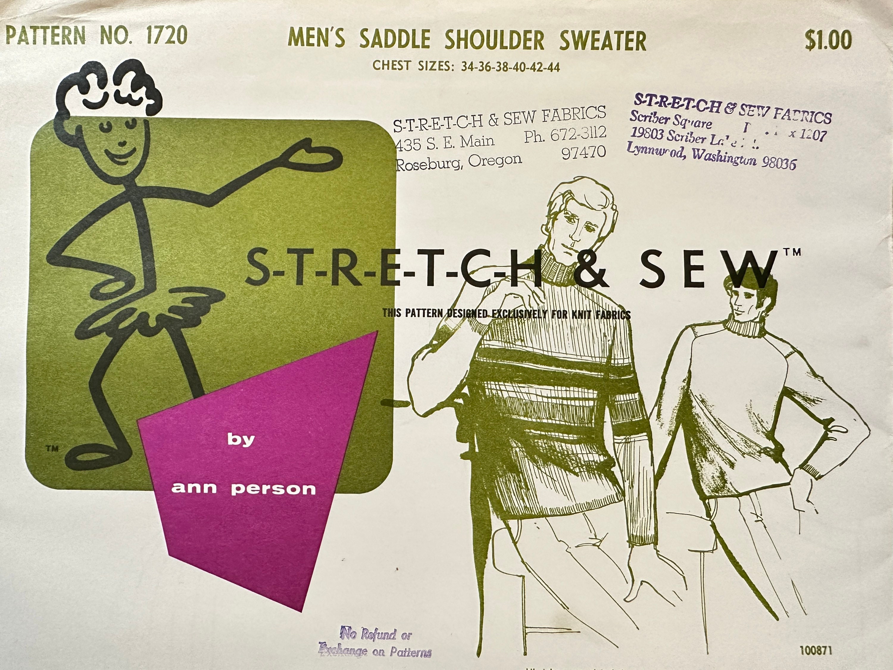McCall’s Sewing Pattern 4490. Vintage Sewing Pattern. Dress Pattern. Shawl.