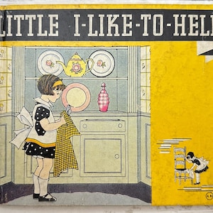 Kleine Ich-gerne-zu-Helfe - Rand McNally Vintage Kinderbuch
