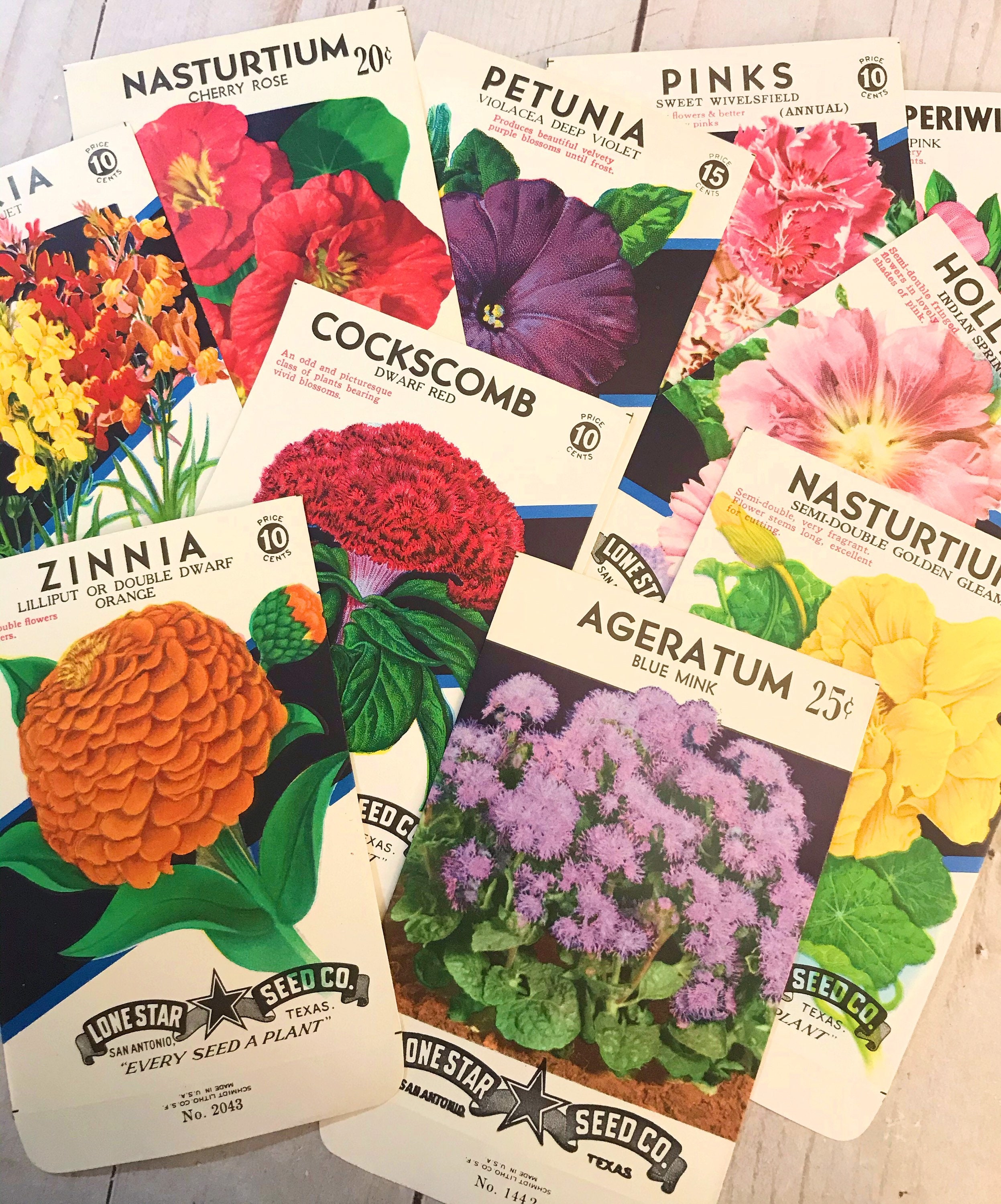 Flower Seed Packets