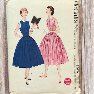 McCall&#39;s Sewing Pattern 3076 - Vintage Dress