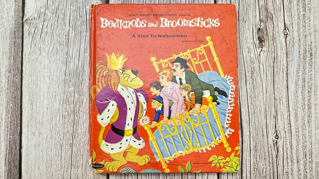 Vintage Bedknobs And Broomsticks Book A Visit To Naboombu Etsy