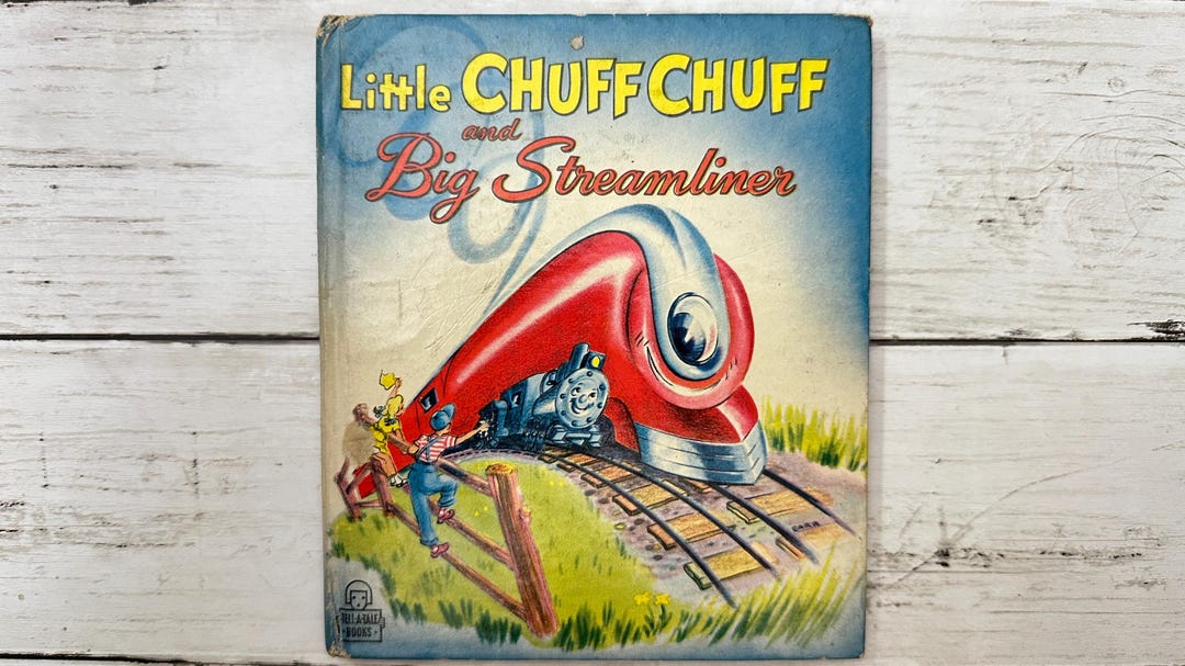 Little Chuff Chuff and Big Streamliner - Vintage Tell-a-tale Children’s ...