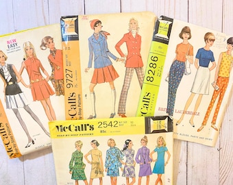 Vintage McCall's Sewing Pattern: Dress, Jacket, Skirt, Pants