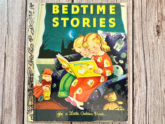 Bedtime Stories, A Little Golden Book. Vintage Children's Book. - Etsy