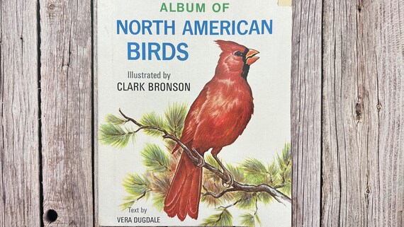 Album of North American Birds. Vintage Book. Illustrated by Clark Bronson.  -  Canada