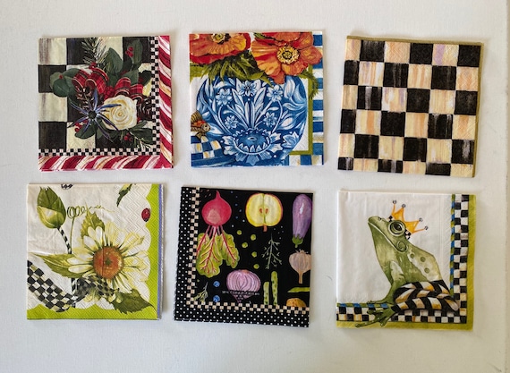 Assorted Floral Reusable Towels Assorted Floral Reusable Towels