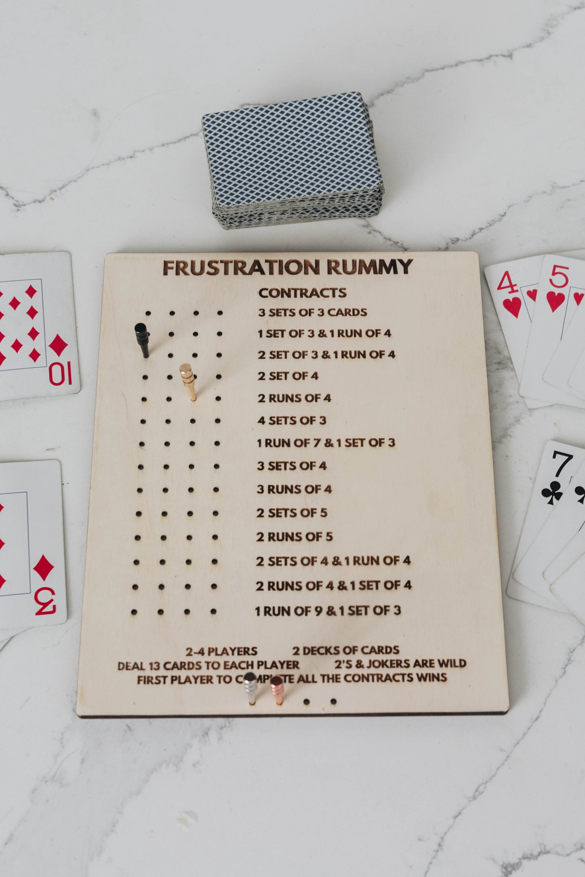 Digital Cut File for Frustration Rummy Game - Etsy
