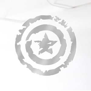 Adesivo decalcomania Scudo Capitan America, fustellato, meraviglia, film, fan art, eroe, fumetto, unisex, auto, finestra, vetro, laptop, regalo
