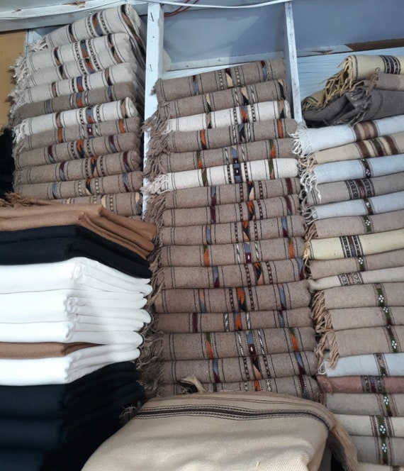 AFGHAN PATOO BLANKET WOOL PATU SHAWL handmade SCARF MEN/&WOMEN mix patoo shawl