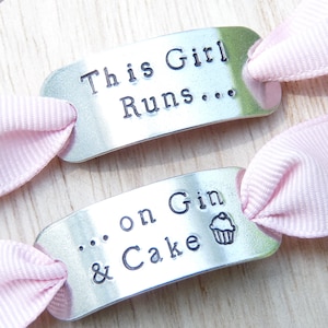 TRAINER TAGS Running Gift For Women Friend Sister Gin Cake Lover Birthday Christmas 5k 10k Marathon Team Sole Sisters
