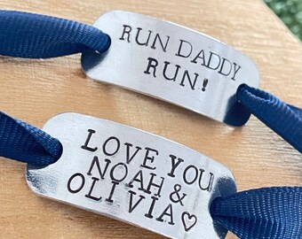 TRAINER TAGS RUNNERS Gift For Inspiration, 5k 10k Half Marathon Running Club For Dad Daddy Birthday Fathers Day Gift From Son Daughter Wife