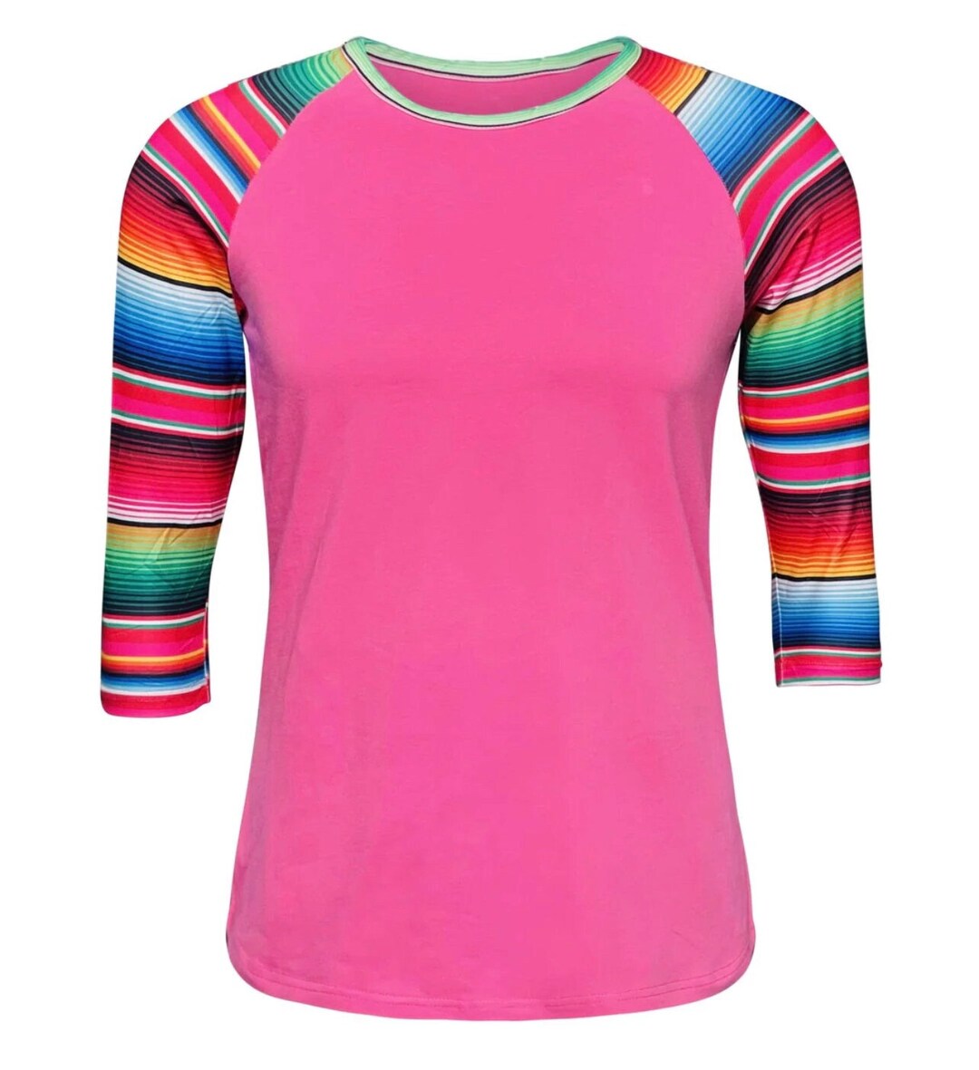 Pink Serape Raglan - Etsy