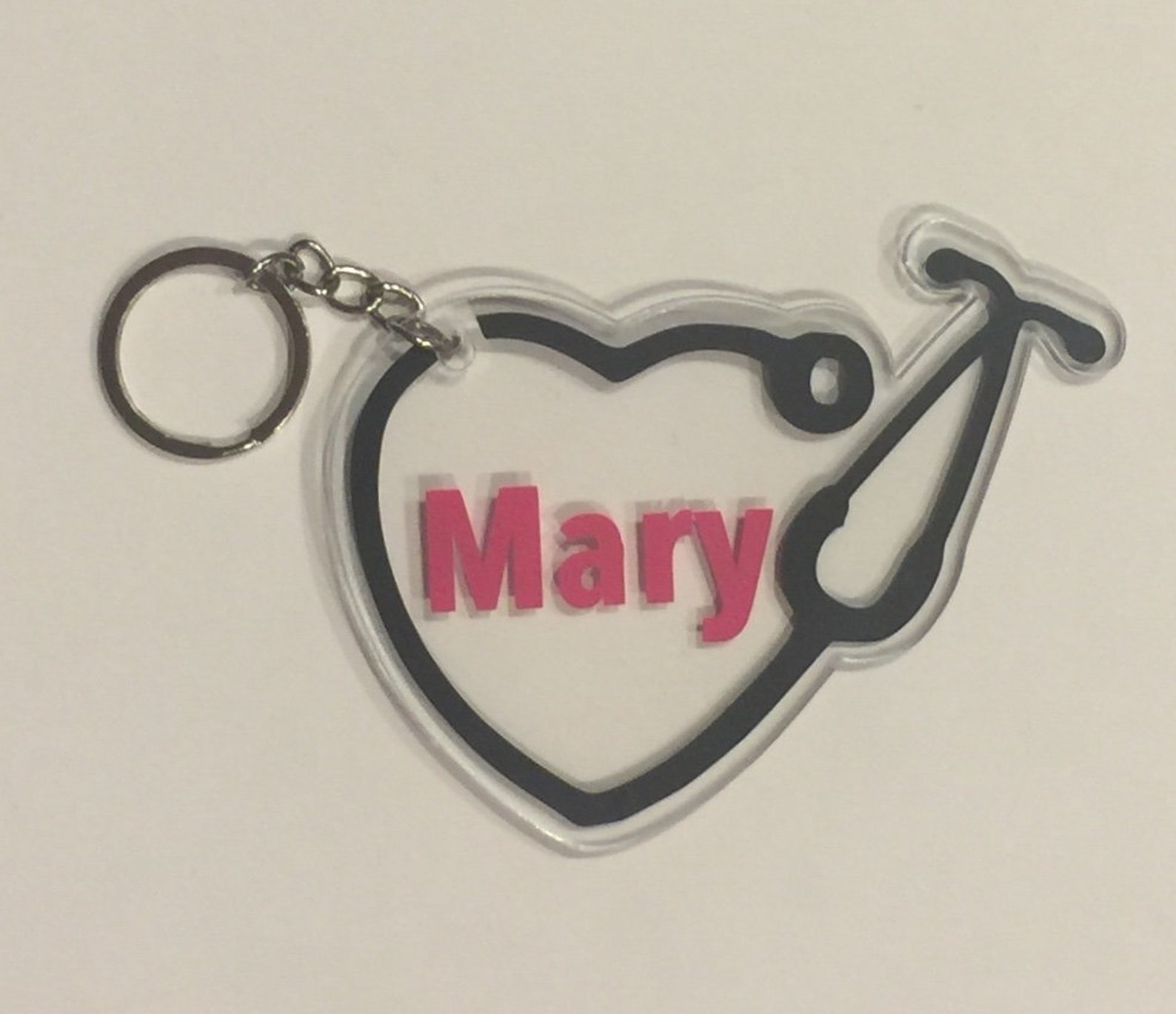 Stethoscope Keychain Etsy