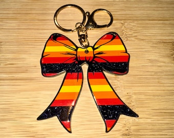 Houston Baseball Sparkle Keychain: Purse Accessory