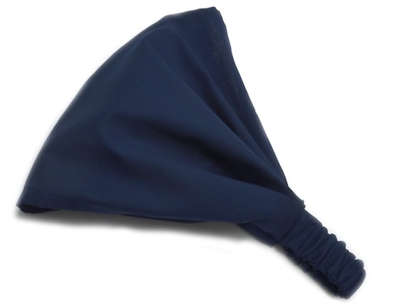 Hairband bandana headscarf dark blue