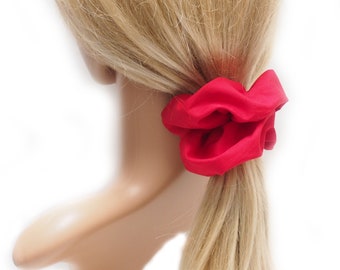 Haargummi Scrunchie in rot Handmade