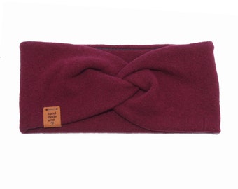 Headband made of cotton knit fabric women's bandeau hair band in six colors