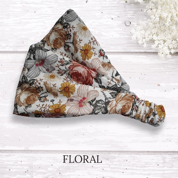 Bandana muslin hairband women headscarf children sun protection