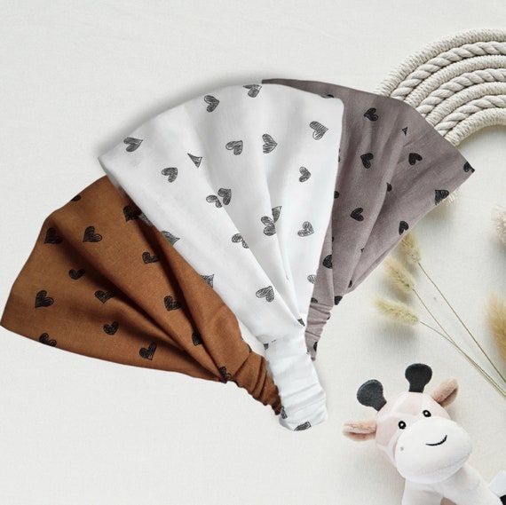 Bandana Headscarf Muslin Women Hairband Children Sun Protection