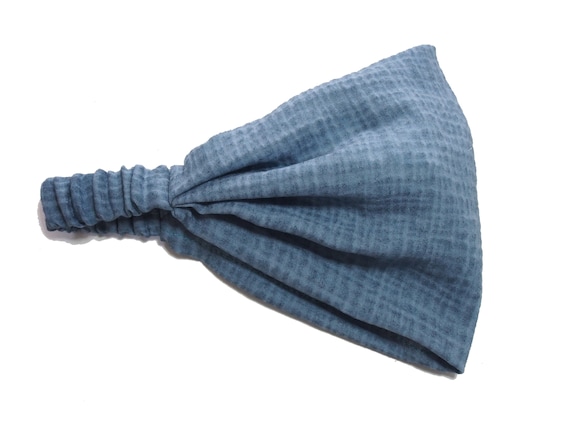 Bandana muslin hairband women's headscarf children's sun protection in six dirty-wash colors