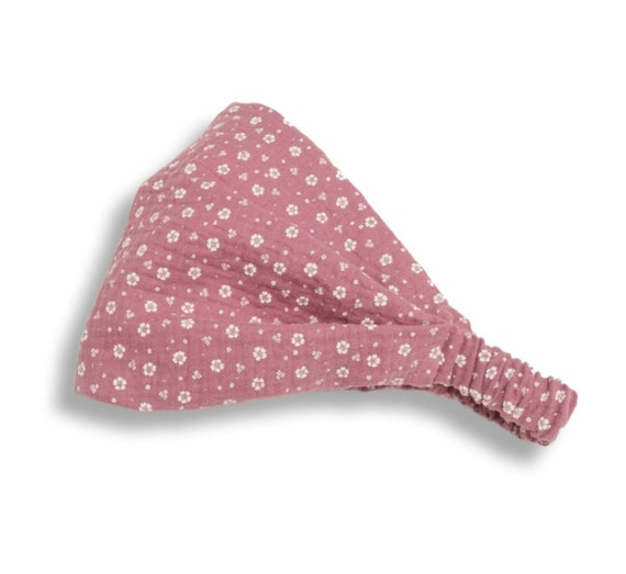 Headscarf Bandana Sun Protection Ladies Hairband Children old pink floral