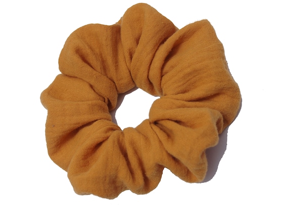 Scrunchie made of muslin super elastic