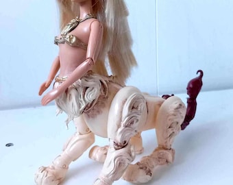 sphinx Manticore Monster girl customized Barbie  Artisan craft  articulated joints hand painted