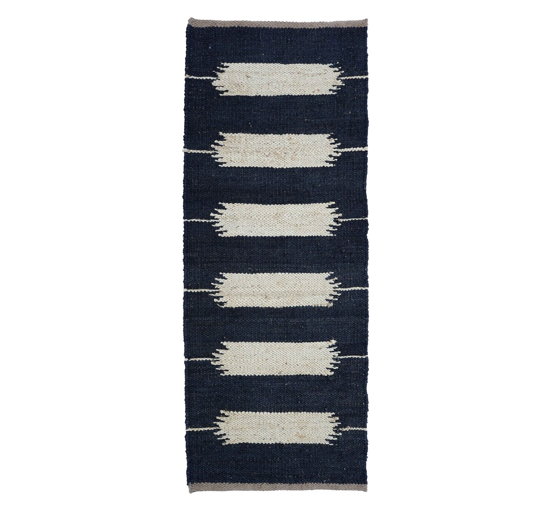 Custom Size Jute Hallway Runner, Boho Natural Jute Runner Rug, Boho