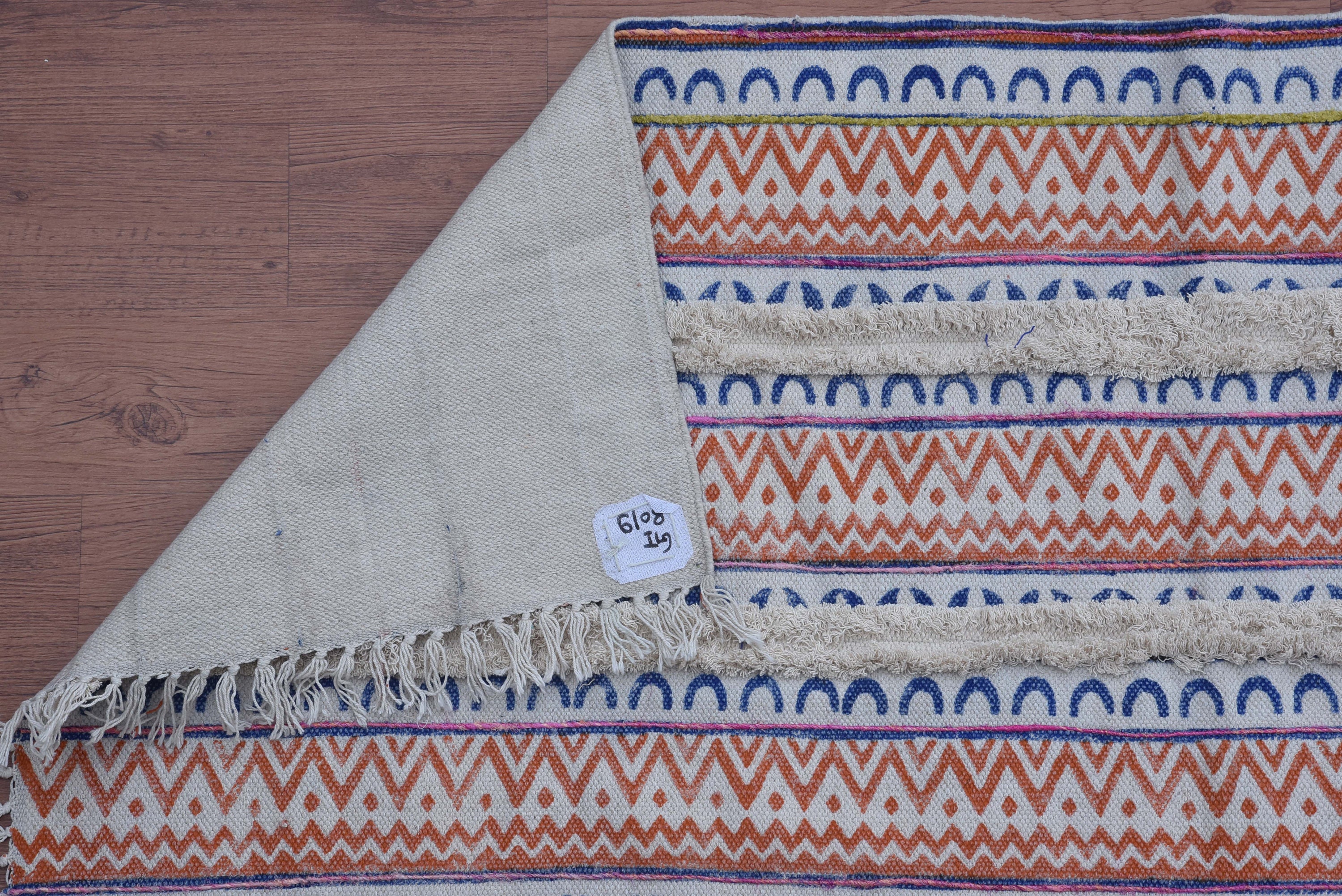 Cotton Handblock Printed Rug 35x60 Indian Tribal Pattern Rug | Etsy