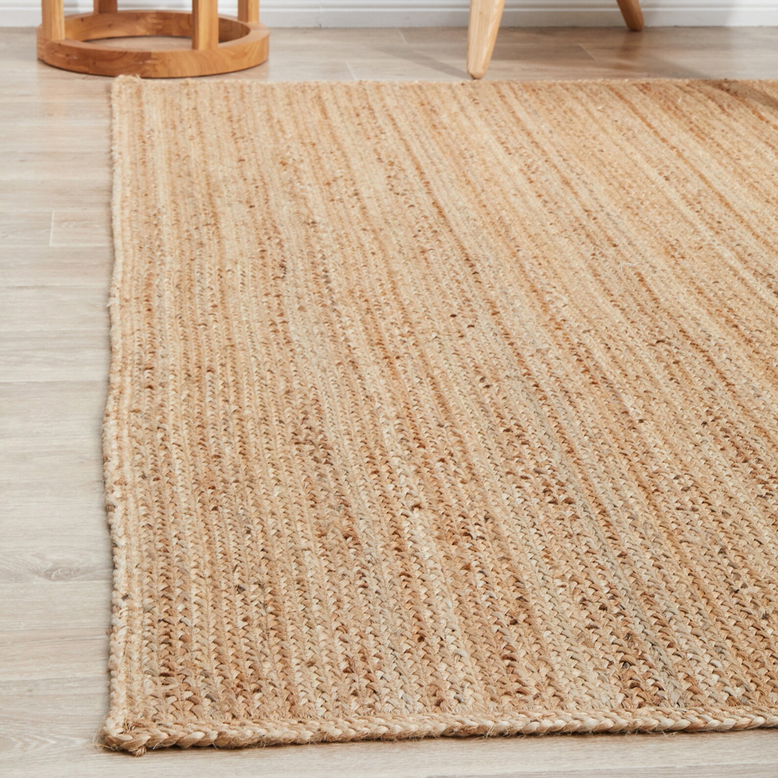Natural Jute Braided Rug Handmade Handwoven Jute Area Rug Etsy