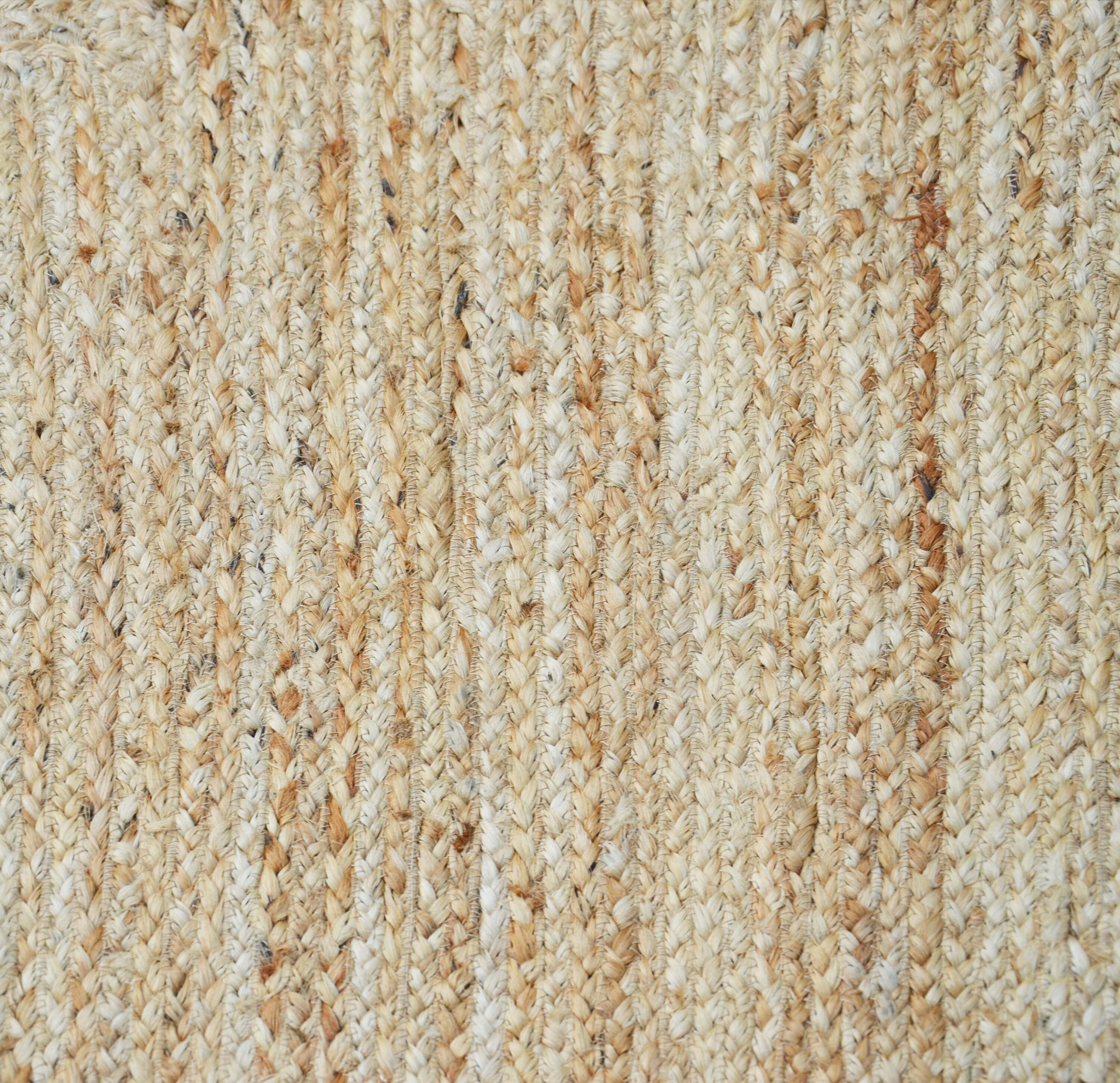 Light Pink Scalloped Jute Rug Scallop Rug Boho Area Rug Etsy UK