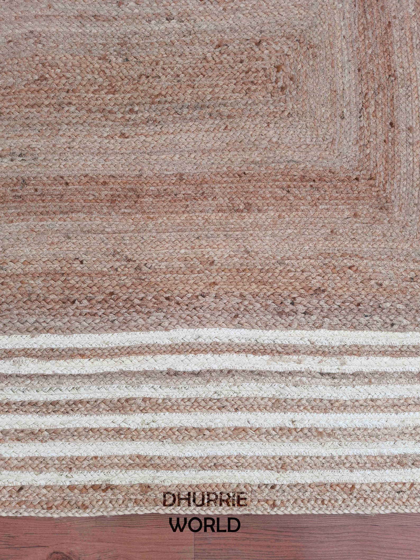 8x10 9x12 Natural Jute Braided Rug off White Jute Area Rug Etsy