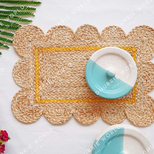 Jute Placemats Etsy