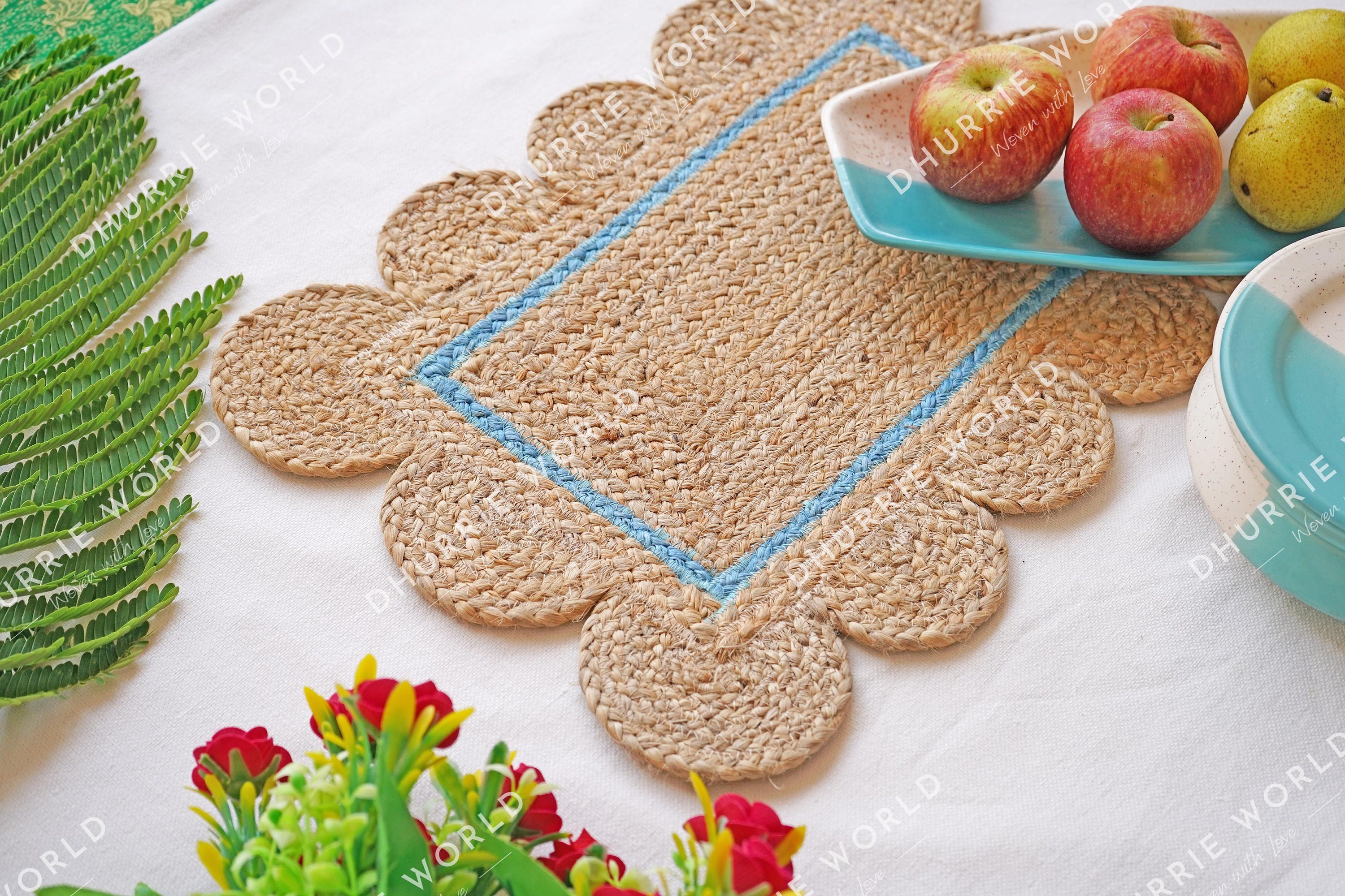 I-lan Paquete De 2 Platos Decorativos De Nácar De 13 Pulgadas Para Exhibición, Platos Cargadores De Madera Con Incrustaciones De Concha Marina Para Comedor, Fiesta, Manteles Individuales De Decoración