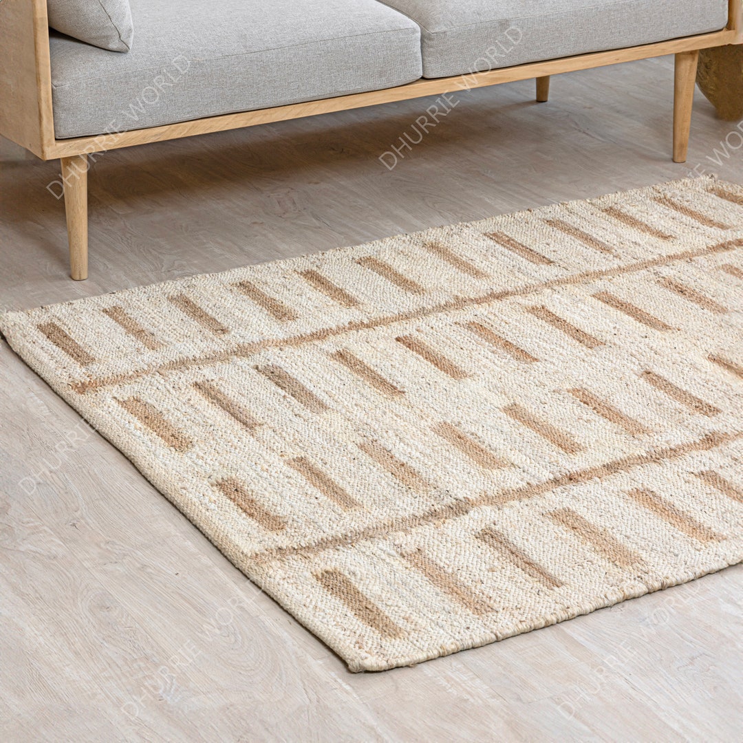 Picture of Moroccan Jute Rug, Natural Jute Rug, Southwestern Rug, Jute Kilim Rug ...