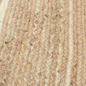 8x10 Weißer gewebter Juteteppich Zierteppich Natürlicher | Etsy