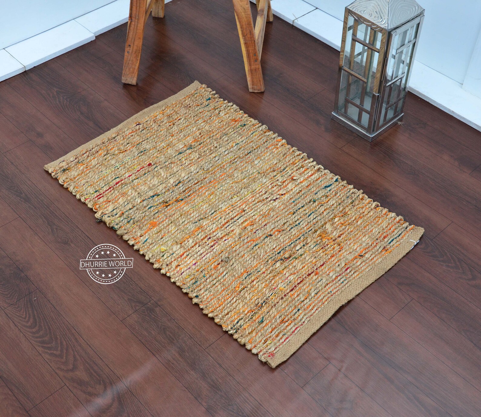 2x3 Feet Jute Handwoven Rug Boho Rug Natural Jute Mat Etsy