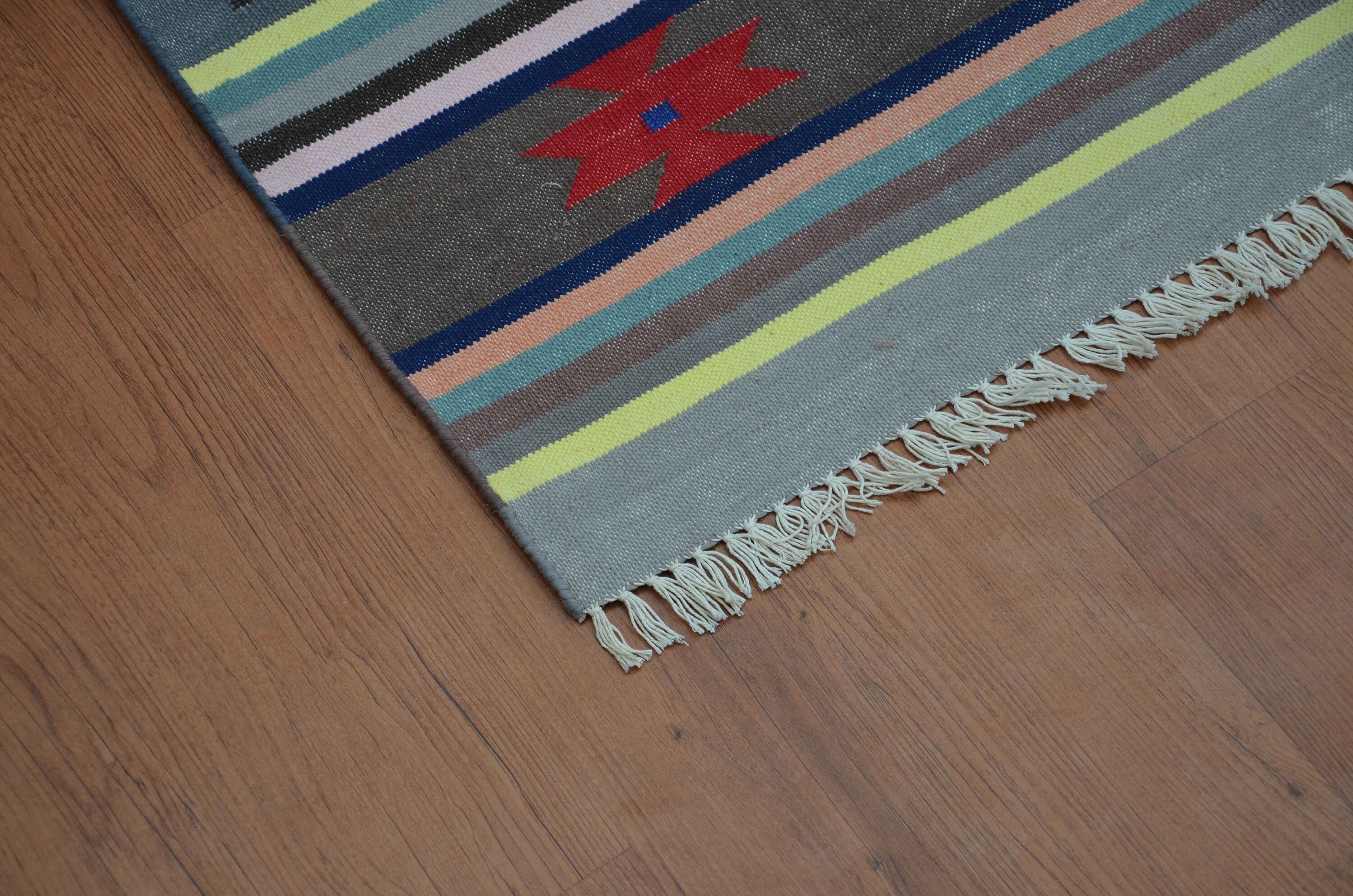 Cotton Dhurrie Rug 2x3 Navajo Rug Aztec Rug Moroccan Rug Etsy