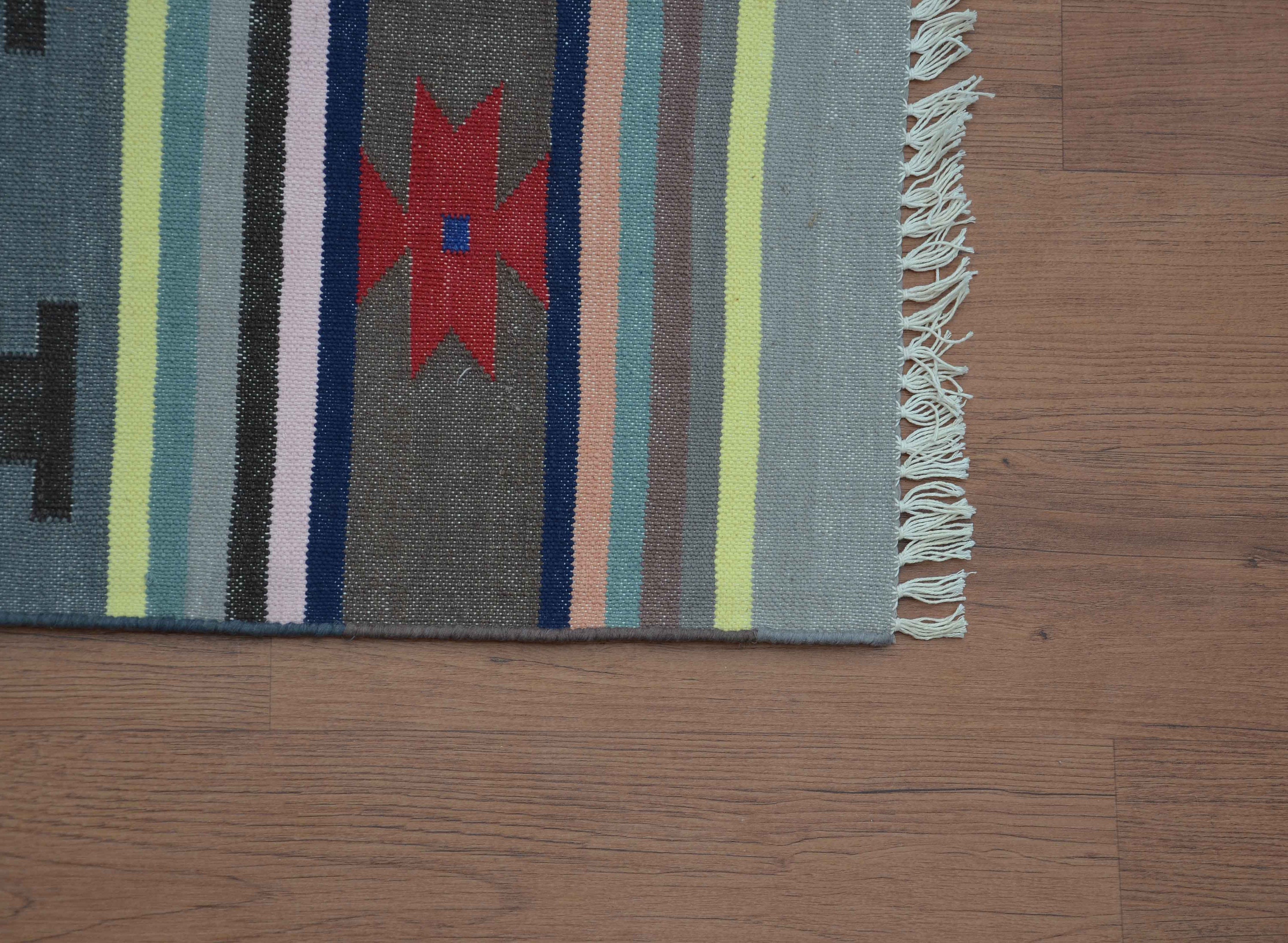 Cotton Dhurrie Rug 2x3 Navajo Rug Aztec Rug Moroccan Rug Etsy