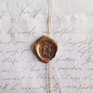 Nota manuscrita vintage - Caligrafía personalizada en papel de algodón hecho a mano - Carta de amor, aniversario, votos matrimoniales, LARP, estilo victoriano, pergamino