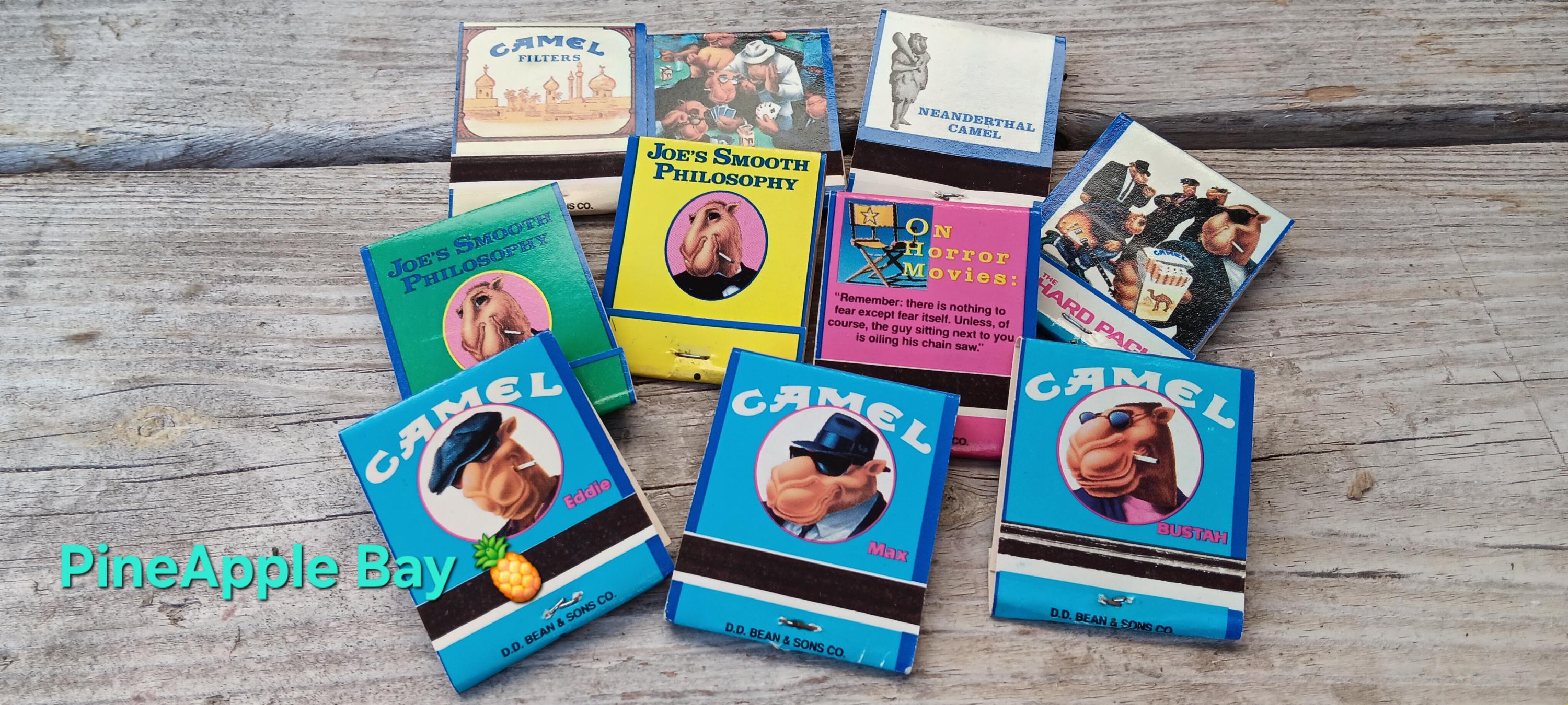 Vintage Camel Joe Matchbooks, 1990s Tobacciana (10 Pack) - Etsy