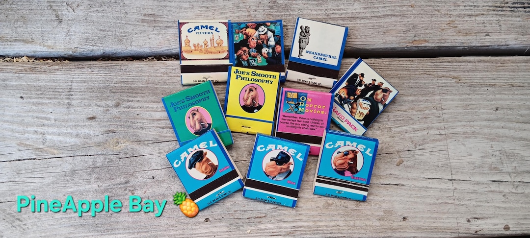 CAMEL JOURNEY CAST マツモク製　ジャパンヴィンテージ　共和商会 Vintage Camel Joe Matchbooks, 1990s Tobacciana (10 Pack) - Etsy