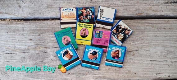 Vintage Camel Joe Matchbooks, 1990s Tobacciana (10 Pack) - Etsy