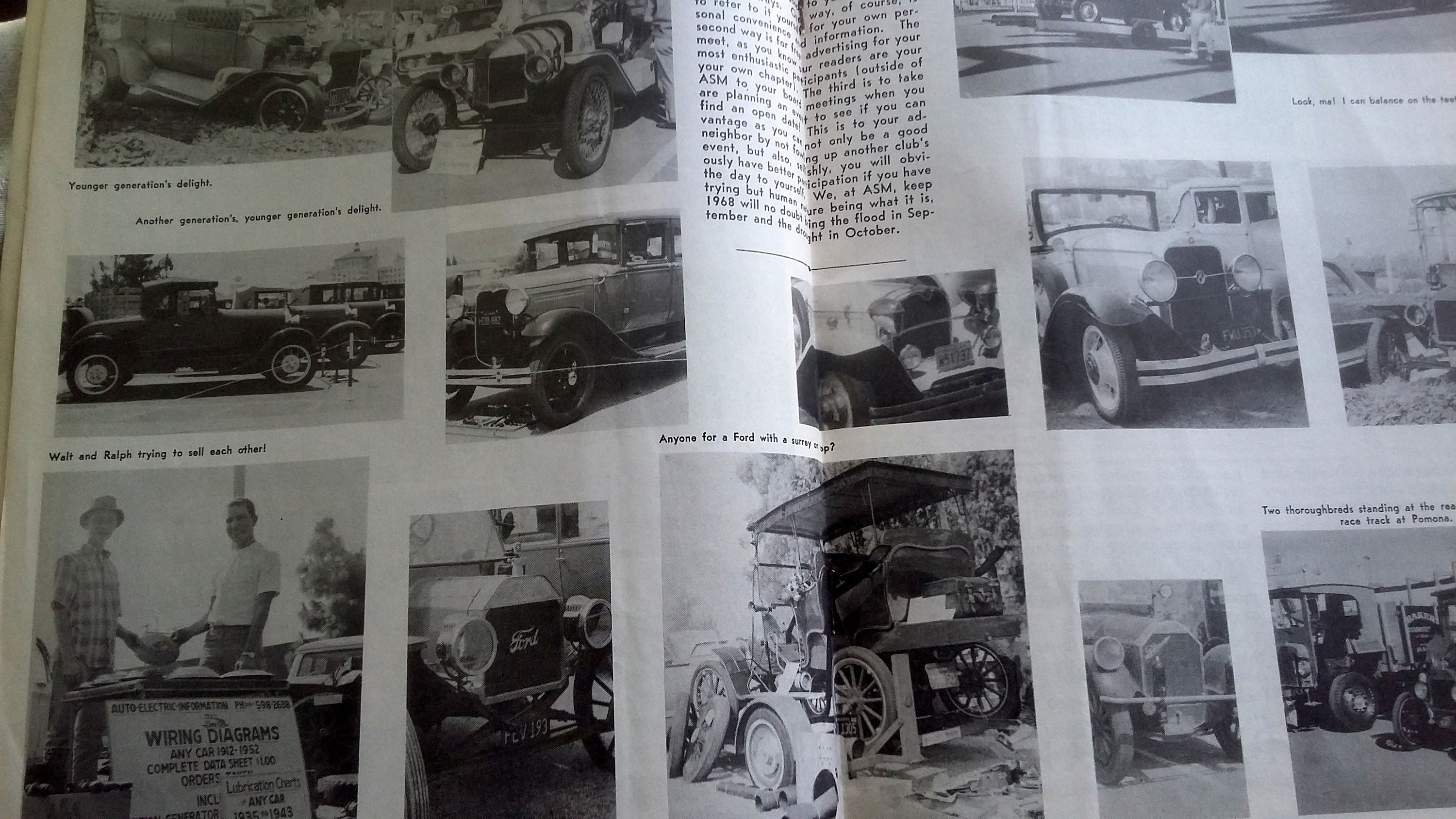 Antique Car Magazine, AUTOMOTIVE SWAP MEET Monthly, 1960s Car Magazines